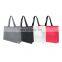 Custom Logo hand made shopping bag felt tote bag for lady