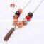 Halloween Children Necklace with fringe Girl Sweet Candy bubble beads Necklace 6Styles