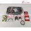 3KC1 piston and piston ring cylinder liner complete gasket bearing kit for Isuzu spare parts