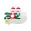 pvc snowman Amazon diy name blessing decorative items 2020 Christmas tree pendant gift gift
