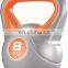 Body Exercise Equipment Double Color Plastic Kettlebell Wholesale