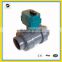 on-off CTF-001 10nm UPVC dn50 2" 24v 12v plastic motorized motor ball valve