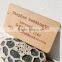 Custom Made Logo and Painted Color Wooden Business Card,wood Name Card