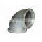 Cast Malleable Iron Thread Welded Pipe Fittings Elbow Tee Reducer For Water