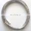 Sanitary JIC Flexible Stainless Steel PTFE High Pressure Hose