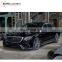 w222 S63 upgrade to New 2016-2020 BODY KITS Car Bumpers grille side skirt diffuser car spare parts S63 body kits w222