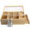 High quality custom design wooden box for tea box