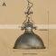 Retro Industrial Plating Iron Pendant Lamp Creative Chain Hanging Light