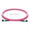 MPO/MTP Optic Fiber Patchcord Single mode G657A G652D Multi-mode OM3 OM4 Fiber Optic Patch Cord