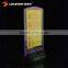 Popular illuminous gleamy clear menu holder