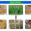 Green grass alfalfa baler for livestock wood shavings baling and bagging machine