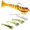 Factory Price 9.5cm8.5g soft fishing lure Multiple class shrimp Artificial bait Soft  shrimp with hooks