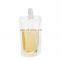 Custom environmental protection transparent packaging wholesale containing biodegradation certificate to drink bag
