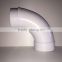ASTM F 2158 standard 2 inch central vacuum PVC 45 degree spigot elbow