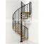 Custom hot dipped galvanized carbon steel spiral staircases