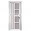 Latest design aluminum frosted glass toilet  balcony casement door