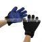 Best Selling 2 in 1 Five Finger Pet Hair Remover Grooming Gloves
