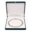 Wholesale High Quality Red Velvet Inside Pu Leather Jewelry Box Luxury Necklace Box