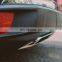 RTS Autoaby ABS Rear Exhaust Muffler Tail End Pipe Cover for Peugeot 3008 5008 Access Active Allure 2017-2021 Car Accessories