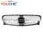 Diamond Radiator Style Front Bumper Mesh Grille Grill for Mercedes Benz GLA Class X156 W156 2014-2016