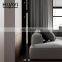 HUAYI High Quality Modern Decoration Indoor Bedroom Living Room Simple Style Black LED Floor Lamp