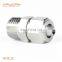 Pneumatic Two Touch Brass compression plumbing fitting male straight 8mm air hose connector