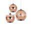 Home Design Lamp Lighting Morden Hanging Chandeliers Copper Shade Pendant Light