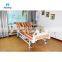 Manual Five Function Adjustable Patient Cheap Manufacture Hospital Bed With Toilet Hole