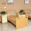 High Quality Hospital Furniture Patient Safe Care Medical Beds Wooden Guardrail Nursing Bed for Clinic and Nursing Home