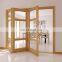 Modern bedroom wood doors design interior living room soundproof folding wooden door