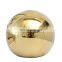 Creative Ins Nordic Gold Vases For Wedding Centerpieces Sphere Ceramic Vase For Home Decor Luxury Accessories