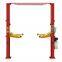 Economic Two 2 Post Hydraulic Car Lift Machine With Clear Floor One Side Electric Release For Sale #V-LZL-B-2240