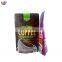 Custom wholesale food plastic bag coffee bean green tea window kraft paper eight edge seal bone bag