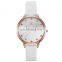 SHENGKE Lovely Lady Watch Diazzling Diamond And Love Heart Index Dial Soft Leather Band Japanese Quartz Movement K8049