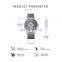 SHENGKE Elegant Men Watch Leather Band Matte Black Watches Japanese Quartz Watches Man Gift K9015G