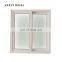 Top aluminum windproof sliding Hurricane Impact Double Tinted Glass exterior window with security