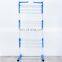 Foldable houseware stainless steel clothes coats towels shirts scarves hats dresses ceiling cloth silicone drying rack