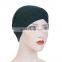 New Stretch Fabric Forehead Cross Muslim Base Hat Crystal Hemp Hat Turban Hat