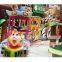 Guangdong Zhongshan Tai Le play children indoor and outdoor custom rail tourism adventure adventure train cartoon waterproof electric train forest adventure