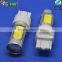 T20 7740 7743 12-24v dc 7.5w 3cob white LED Turn light driving brake light auto aluminum radiator lamp bulb