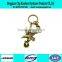 Factory direct sale guitar shape keychain with rhinestone