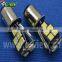 Superbright 18smd 5050 car led s25 1156 bau15s canbus led
