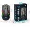Opto-electronic 1200-1600-2400-3200DPI portable quiet ergonomic mouse 2.4 ghz wireless optical