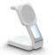 Wireless Charger Foldable Design Multi-functional Portable Charging Bank Mobile Phone Headset Watch Available