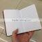 A6 size white paper notebook