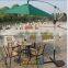 Furniture cast aluminum red color sun garden parasol outdoor garden umbrella                        
                                                Quality Choice