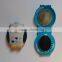 Manufacture Pocket Foldable Hair Brush With Mirror , Plastic Mirror