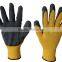 constructional used protective gloves latex palm coated gloves