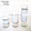 3pcs outsole glass jar with metal cover