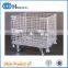 Warehouse stackable metal storage wire container